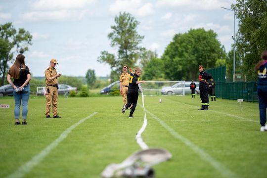Gm. Chełm. Powiatowe Zawody Młodzieżowych Drużyn Pożarniczych [GALERIA ZDJĘĆ]