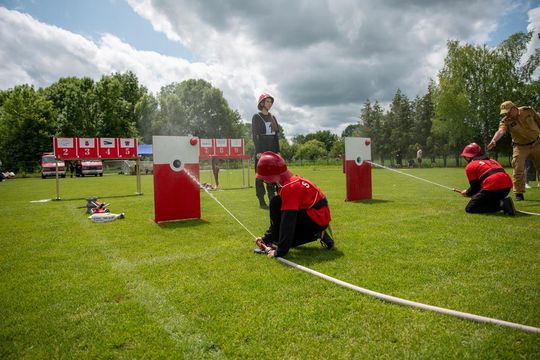 Gm. Chełm. Powiatowe Zawody Młodzieżowych Drużyn Pożarniczych [GALERIA ZDJĘĆ]