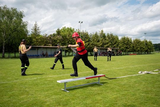 Gm. Chełm. Powiatowe Zawody Młodzieżowych Drużyn Pożarniczych [GALERIA ZDJĘĆ]