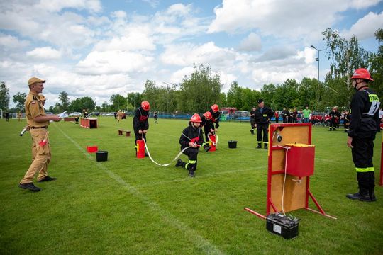 Gm. Chełm. Powiatowe Zawody Młodzieżowych Drużyn Pożarniczych [GALERIA ZDJĘĆ]