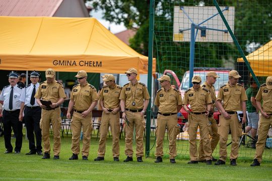 Gm. Chełm. Powiatowe Zawody Młodzieżowych Drużyn Pożarniczych [GALERIA ZDJĘĆ]