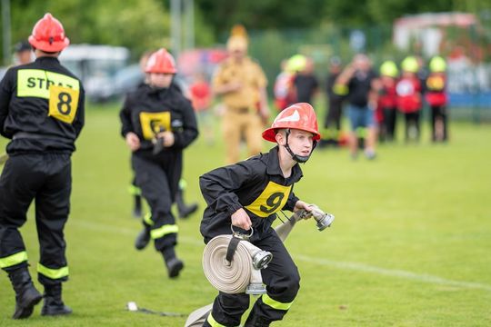 Gm. Chełm. Powiatowe Zawody Młodzieżowych Drużyn Pożarniczych [GALERIA ZDJĘĆ]