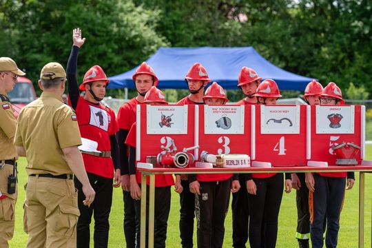 Gm. Chełm. Powiatowe Zawody Młodzieżowych Drużyn Pożarniczych [GALERIA ZDJĘĆ]