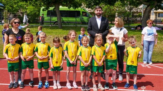 Chełm. Olimpiada Przedszkolaków na stadionie lekkoatletycznym przy II LO [GALERIA ZDJĘĆ]