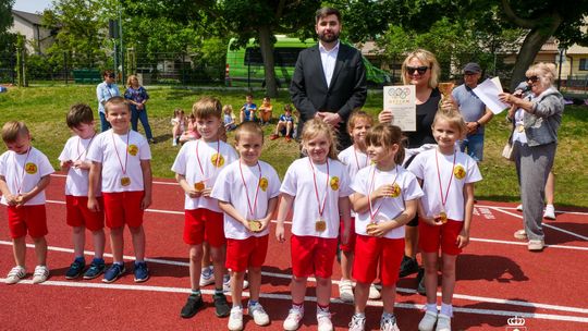Chełm. Olimpiada Przedszkolaków na stadionie lekkoatletycznym przy II LO [GALERIA ZDJĘĆ]