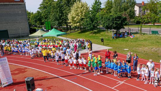 Chełm. Olimpiada Przedszkolaków na stadionie lekkoatletycznym przy II LO [GALERIA ZDJĘĆ]