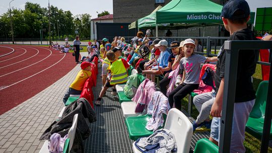 Chełm. Olimpiada Przedszkolaków na stadionie lekkoatletycznym przy II LO [GALERIA ZDJĘĆ]