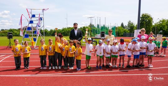 Chełm. Olimpiada Przedszkolaków na stadionie lekkoatletycznym przy II LO [GALERIA ZDJĘĆ]