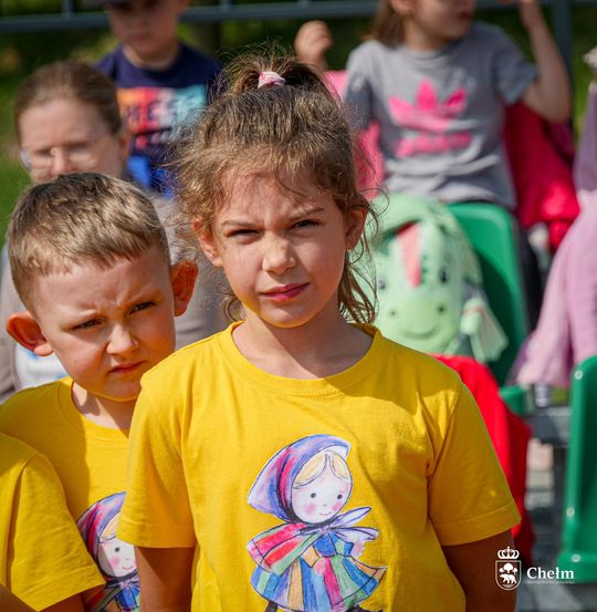 Chełm. Olimpiada Przedszkolaków na stadionie lekkoatletycznym przy II LO [GALERIA ZDJĘĆ]
