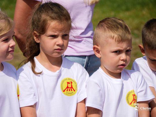 Chełm. Olimpiada Przedszkolaków na stadionie lekkoatletycznym przy II LO [GALERIA ZDJĘĆ]