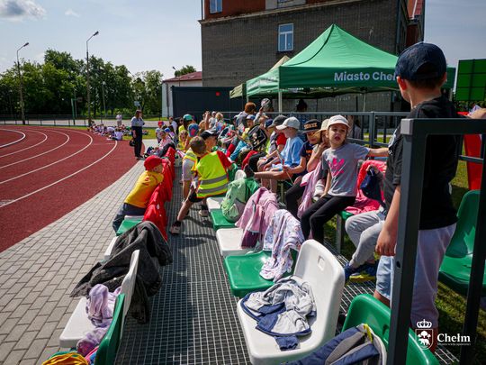 Chełm. Olimpiada Przedszkolaków na stadionie lekkoatletycznym przy II LO [GALERIA ZDJĘĆ]