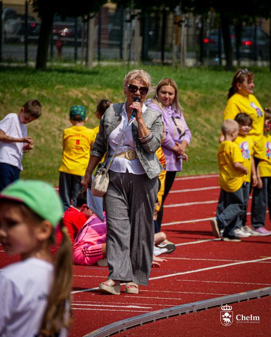 Chełm. Olimpiada Przedszkolaków na stadionie lekkoatletycznym przy II LO [GALERIA ZDJĘĆ]