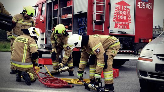 Pow. krasnostawski. Pożary, ewakuacje, ratunek z wysokości - ochotnicy w ogniu ćwiczeń. Pokazali, na co ich stać! [ZDJĘCIA]