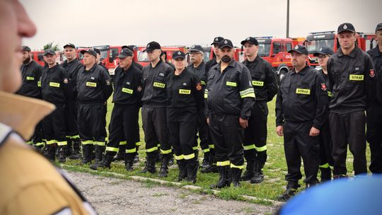 Pow. krasnostawski. Pożary, ewakuacje, ratunek z wysokości - ochotnicy w ogniu ćwiczeń. Pokazali, na co ich stać! [ZDJĘCIA]