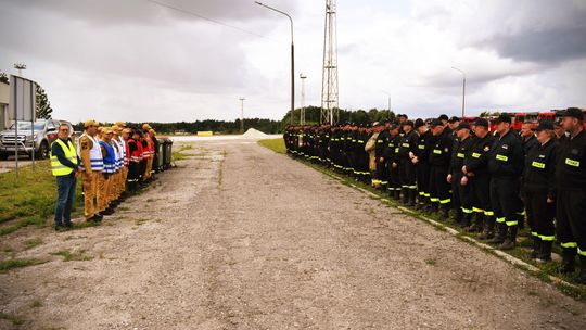 Pow. krasnostawski. Pożary, ewakuacje, ratunek z wysokości - ochotnicy w ogniu ćwiczeń. Pokazali, na co ich stać! [ZDJĘCIA]