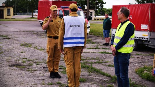 Pow. krasnostawski. Pożary, ewakuacje, ratunek z wysokości - ochotnicy w ogniu ćwiczeń. Pokazali, na co ich stać! [ZDJĘCIA]