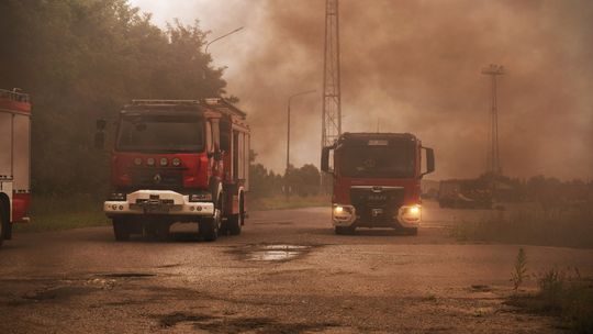 Pow. krasnostawski. Pożary, ewakuacje, ratunek z wysokości - ochotnicy w ogniu ćwiczeń. Pokazali, na co ich stać! [ZDJĘCIA]