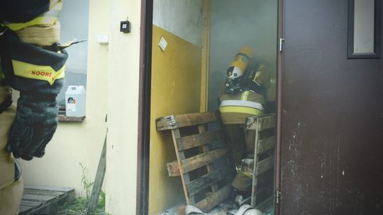 Pow. krasnostawski. Pożary, ewakuacje, ratunek z wysokości - ochotnicy w ogniu ćwiczeń. Pokazali, na co ich stać! [ZDJĘCIA]