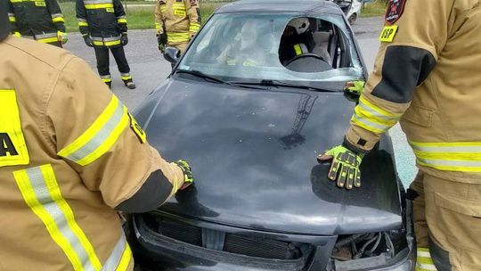 Pow. krasnostawski. Pożary, ewakuacje, ratunek z wysokości - ochotnicy w ogniu ćwiczeń. Pokazali, na co ich stać! [ZDJĘCIA]