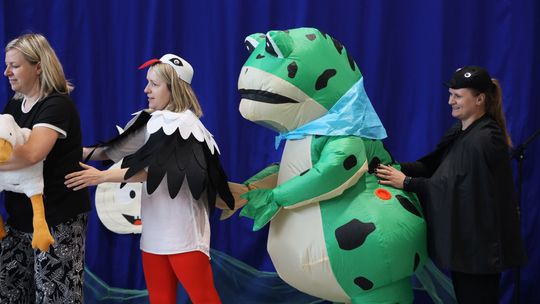 Radosny Dzień Rodziny w Szkole Podstawowej w Leśniowicach [GALERIA ZDJĘĆ]