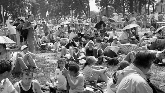 Tak w Zamościu witaliśmy Ojca Świętego Jana Pawła II. Zobacz unikatowe zdjęcia