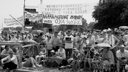 Tak w Zamościu witaliśmy Ojca Świętego Jana Pawła II. Zobacz unikatowe zdjęcia