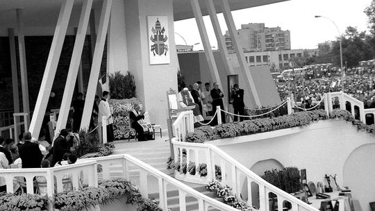 Tak w Zamościu witaliśmy Ojca Świętego Jana Pawła II. Zobacz unikatowe zdjęcia