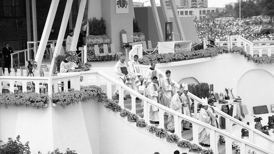 Tak w Zamościu witaliśmy Ojca Świętego Jana Pawła II. Zobacz unikatowe zdjęcia