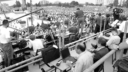 Tak w Zamościu witaliśmy Ojca Świętego Jana Pawła II. Zobacz unikatowe zdjęcia