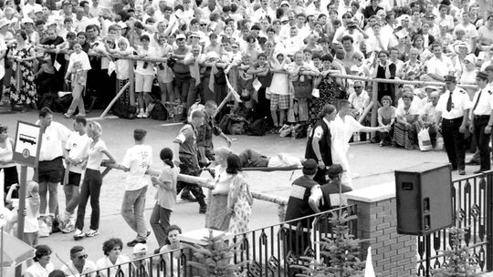 Tak w Zamościu witaliśmy Ojca Świętego Jana Pawła II. Zobacz unikatowe zdjęcia