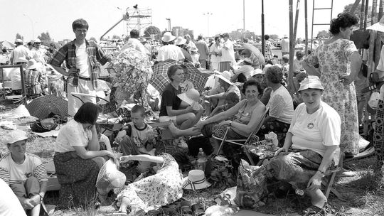 Tak w Zamościu witaliśmy Ojca Świętego Jana Pawła II. Zobacz unikatowe zdjęcia