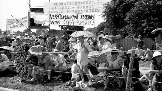 Tak w Zamościu witaliśmy Ojca Świętego Jana Pawła II. Zobacz unikatowe zdjęcia