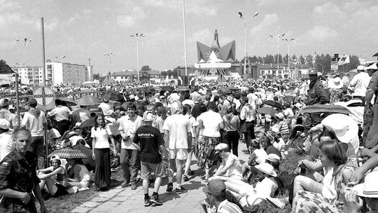 Tak w Zamościu witaliśmy Ojca Świętego Jana Pawła II. Zobacz unikatowe zdjęcia