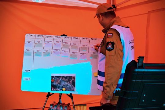 Pow. krasnostawski. Pożary, ewakuacje, ratunek z wysokości - ochotnicy w ogniu ćwiczeń. Pokazali, na co ich stać! [ZDJĘCIA]