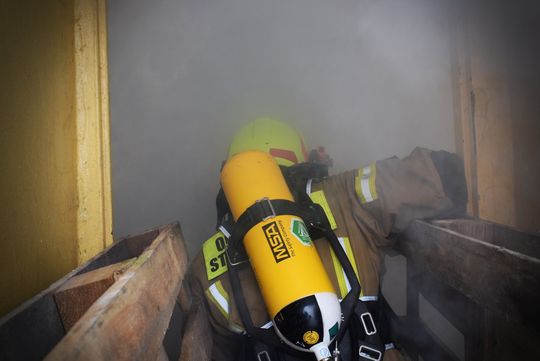 Pow. krasnostawski. Pożary, ewakuacje, ratunek z wysokości - ochotnicy w ogniu ćwiczeń. Pokazali, na co ich stać! [ZDJĘCIA]