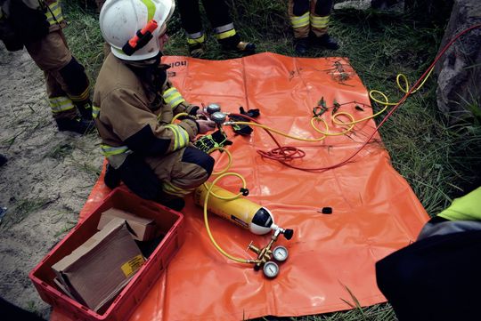 Pow. krasnostawski. Pożary, ewakuacje, ratunek z wysokości - ochotnicy w ogniu ćwiczeń. Pokazali, na co ich stać! [ZDJĘCIA]