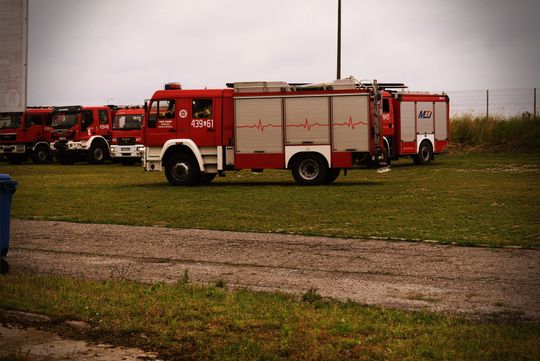 Pow. krasnostawski. Pożary, ewakuacje, ratunek z wysokości - ochotnicy w ogniu ćwiczeń. Pokazali, na co ich stać! [ZDJĘCIA]