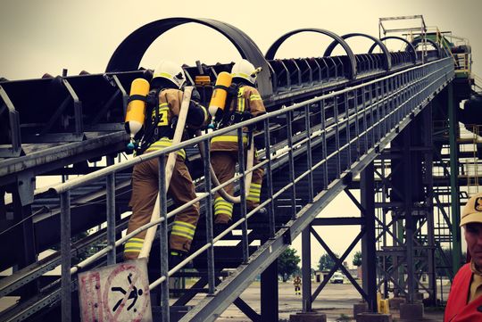 Pow. krasnostawski. Pożary, ewakuacje, ratunek z wysokości - ochotnicy w ogniu ćwiczeń. Pokazali, na co ich stać! [ZDJĘCIA]