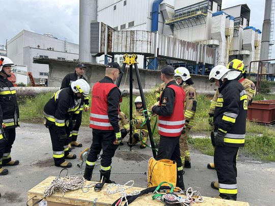 Pow. krasnostawski. Pożary, ewakuacje, ratunek z wysokości - ochotnicy w ogniu ćwiczeń. Pokazali, na co ich stać! [ZDJĘCIA]