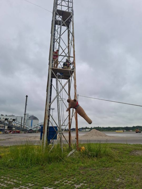 Pow. krasnostawski. Pożary, ewakuacje, ratunek z wysokości - ochotnicy w ogniu ćwiczeń. Pokazali, na co ich stać! [ZDJĘCIA]