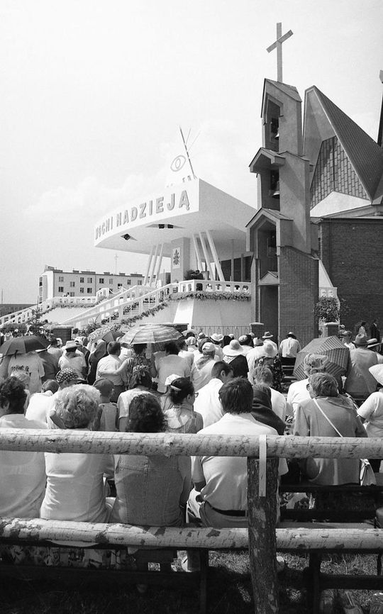 Tak w Zamościu witaliśmy Ojca Świętego Jana Pawła II. Zobacz unikatowe zdjęcia