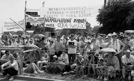 Tak w Zamościu witaliśmy Ojca Świętego Jana Pawła II. Zobacz unikatowe zdjęcia