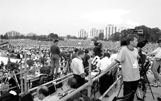 Tak w Zamościu witaliśmy Ojca Świętego Jana Pawła II. Zobacz unikatowe zdjęcia