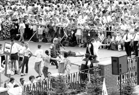 Tak w Zamościu witaliśmy Ojca Świętego Jana Pawła II. Zobacz unikatowe zdjęcia