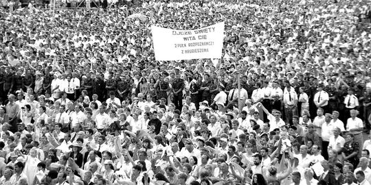 Tak w Zamościu witaliśmy Ojca Świętego Jana Pawła II. Zobacz unikatowe zdjęcia
