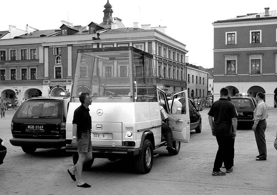 Tak w Zamościu witaliśmy Ojca Świętego Jana Pawła II. Zobacz unikatowe zdjęcia