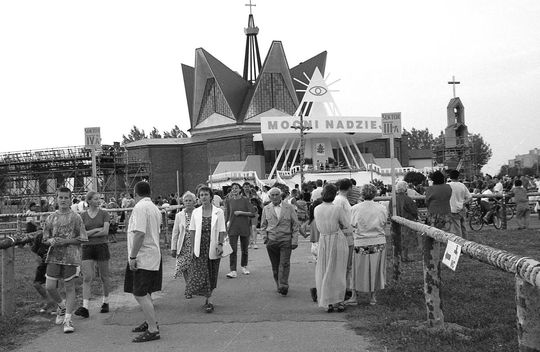 Tak w Zamościu witaliśmy Ojca Świętego Jana Pawła II. Zobacz unikatowe zdjęcia