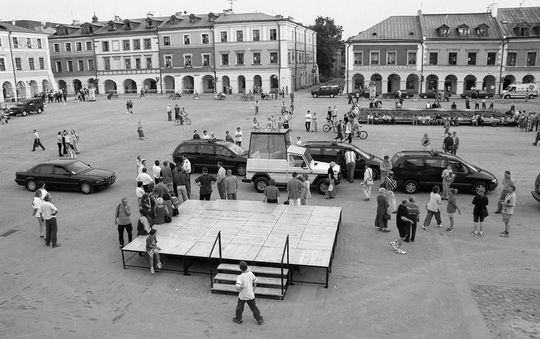 Tak w Zamościu witaliśmy Ojca Świętego Jana Pawła II. Zobacz unikatowe zdjęcia