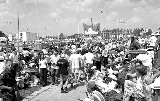 Tak w Zamościu witaliśmy Ojca Świętego Jana Pawła II. Zobacz unikatowe zdjęcia