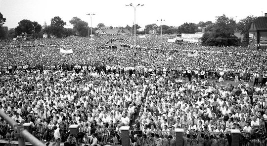 Tak w Zamościu witaliśmy Ojca Świętego Jana Pawła II. Zobacz unikatowe zdjęcia